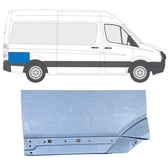Aizmugurējā arka priekš Volkswagen Crafter 2005-2017 / Labā 14201