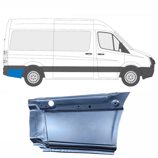 Aizmugurējā arka priekš Volkswagen Crafter 2005-2017 / Labā 13443