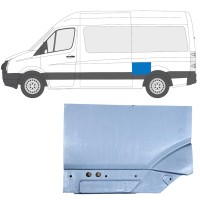 Aizmugurējā arka priekš Volkswagen Crafter 2005-2017 / Kreisā 14200
