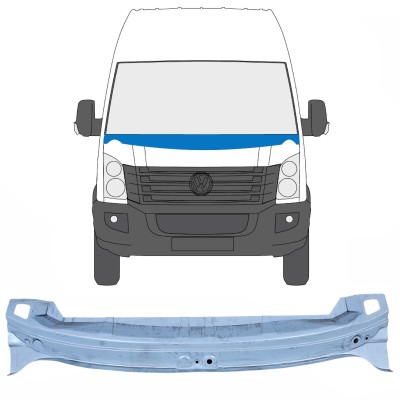 Vējstikla apakšējā daļa priekš Volkswagen Crafter 2005-2017 13503