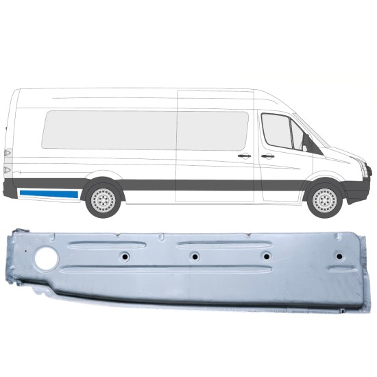 Aizmugurējā arka iekšējā daļa priekš Volkswagen Crafter 2005-2017 / Labā 14375