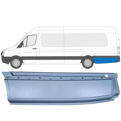 Aizmugurējā arka priekš Volkswagen Crafter 2005-2017 / Kreisā 13431