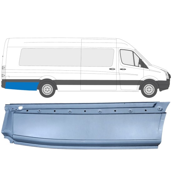 Aizmugurējā arka priekš Volkswagen Crafter 2005-2017 / Labā 13512