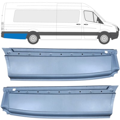 Aizmugurējā arka priekš Volkswagen Crafter 2005-2017 / Kreisais+Labais / Komplekts 14359