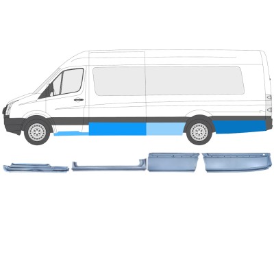 Remontdaļu komplekts priekš Volkswagen Crafter 2005-2017 / Kreisā / 14507