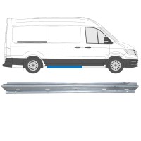Bīdāmo durvju slieksnis priekš Volkswagen Crafter 2017- / Labā 14626 Bīdāmo durvju slieksnis priekš Volkswagen Crafter 2017- / Labā 14626