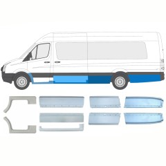 Remontdaļu komplekts priekš Volkswagen Crafter 2005-2017 / Kreisais+Labais / 15540