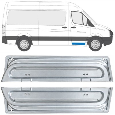 Priekšpuse durvju iekšējais panelis priekš Volkswagen Crafter 2005-2017 / Kreisais+Labais / Komplekts 17058