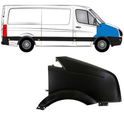 Priekšējais spārns priekš Volkswagen Crafter 2005-2017 / Labā 15352
