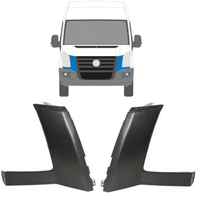 Zemluktura josla priekš Volkswagen Crafter 2005-2011 / Kreisais+Labais / Komplekts 16856