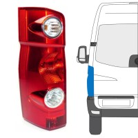 Aizmugurējais lukturis priekš Volkswagen Crafter 2005-2017 / Kreisā 15573