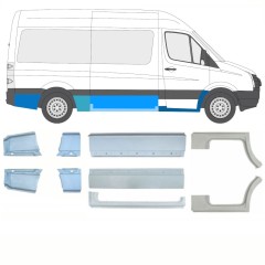 Remontdaļu komplekts priekš Volkswagen Crafter 2005-2017 / Kreisais+Labais / 15541