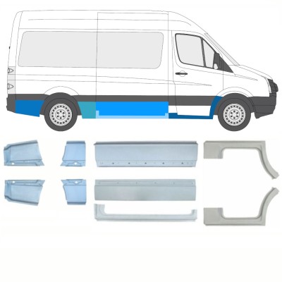 Remontdaļu komplekts priekš Volkswagen Crafter 2005-2017 / Kreisais+Labais / 15541