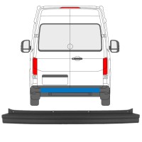 Aizmugurējais bamperis priekš Volkswagen Crafter 2017- 15222
