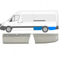 Aizmugurējā arka priekš Mercedes Sprinter 2006- / LWB / Kreisā / Komplekts 10514