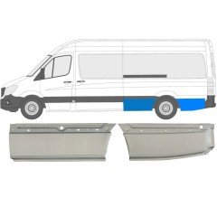 Aizmugurējā arka priekš Mercedes Sprinter 2006-2018 / Kreisā / Komplekts 10514