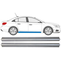 Sliekšņa apakšējā daļa priekš Chevrolet Cruze 2009-2014 / Kreisais+Labais / Komplekts 15103 Sliekšņa apakšējā daļa priekš Chevrolet Cruze 2009-2014 / Kreisais+Labais / Komplekts 15103