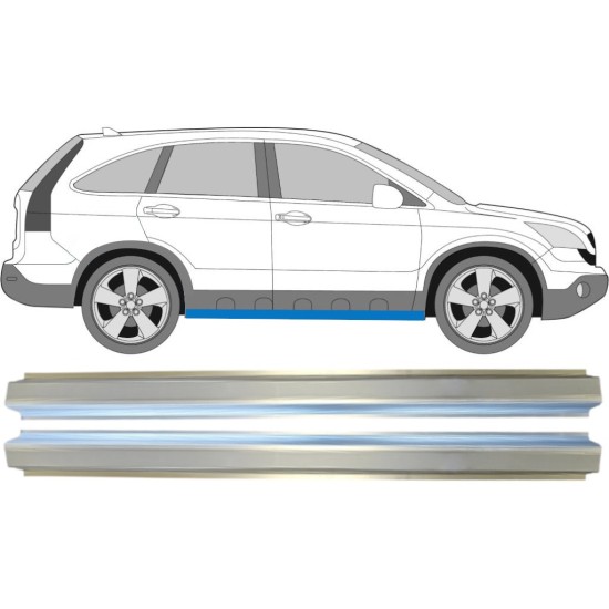 Slieksnis priekš Honda CR-V 2006-2011 / Kreisais+Labais / Komplekts 14771 Slieksnis priekš Honda CR-V 2006-2011 / Kreisais+Labais / Komplekts 14771