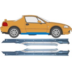 Pilns slieksnis priekš Honda Civic Del Sol 1992-1998 / Kreisais+Labais / Komplekts 10537
