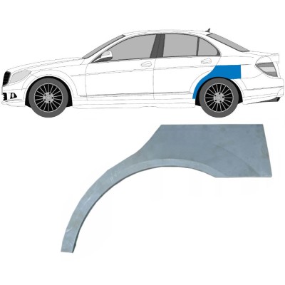 Aizmugurējā arka priekš Mercedes C-Class W204 2007-2014 / Kreisā 5356