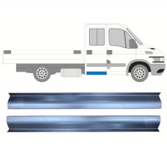 Aizmugurējais slieksnis priekš Iveco Daily 1999-2014 / Kreisais = Labais (simetrisks) / Komplekts 10703