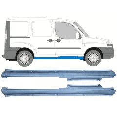 Pilns slieksnis priekš Fiat Doblo 2001-2010 / Kreisais+Labais / Komplekts 11465