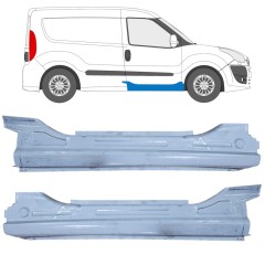 Slieksnis priekš Fiat Doblo 2010-2022 / Kreisais+Labais / Komplekts 12673