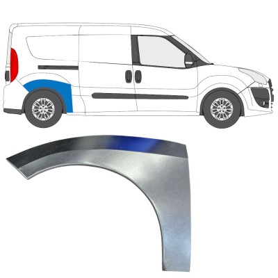 Aizmugurējā arka priekš Fiat Doblo 2010-2022 / Labā 15036