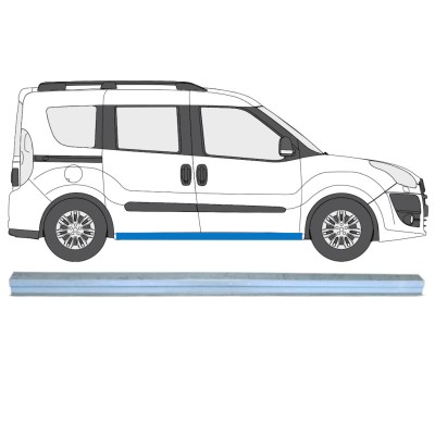 Slieksnis priekš Opel Combo D 2011-2018 / Kreisais = Labais (simetrisks) 15362