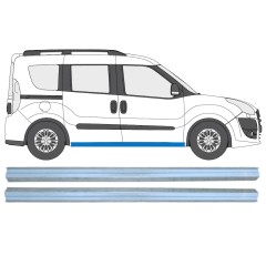 Slieksnis priekš Fiat Doblo 2010-2022 / Kreisais+Labais / Komplekts 15361