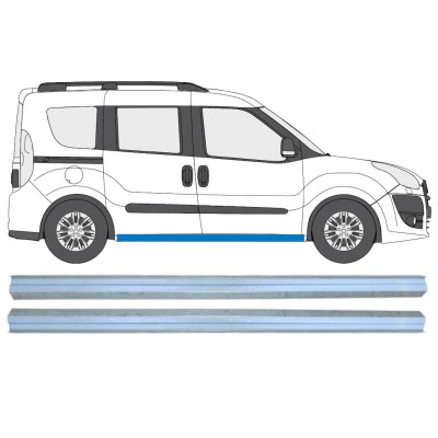 Slieksnis priekš Opel Combo D 2011-2018 / Kreisais+Labais / Komplekts 15363