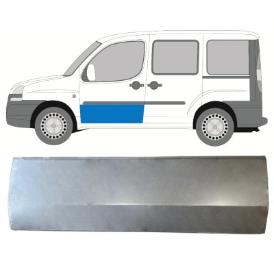 Priekšpuse durvju panelis priekš Fiat Doblo 2001-2010 / Kreisā 14619