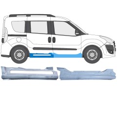 Slieksnis priekš Fiat Doblo 2010-2022 / Labā / Komplekts 12747