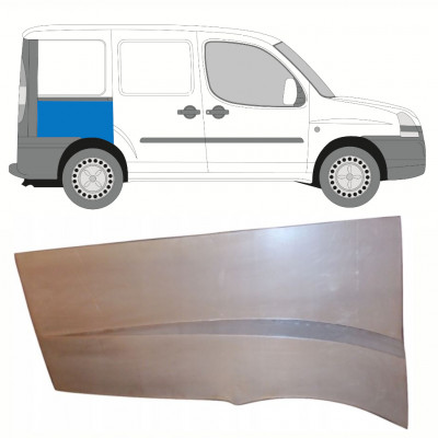 Aizmugurējā arka priekš Fiat Doblo 2001-2010 / Labā 10181