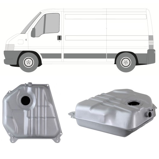 Degvielas tvertne priekš Fiat Ducato 2002-2006 11071