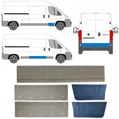 Durvju panelis priekš Citroen Jumper 2006-2025 / Kreisais+Labais / Komplekts 14509
