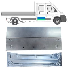 Aizmugurējo durvju iekšējā un ārējā daļa priekš Fiat Ducato 2006-2026 / Kreisais = Labais (simetrisks) / Komplekts 16395