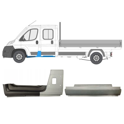 Remontdaļu komplekts priekš Fiat Ducato 2006-2014 / Kreisā / Dubultā kabīne / 14801