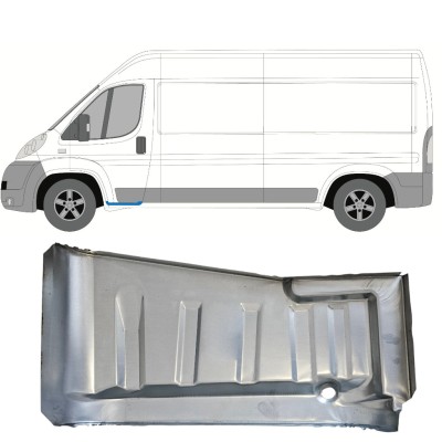 Sliekšņa remonta daļa priekš Fiat Ducato 2006-2014 / Kreisā 15053