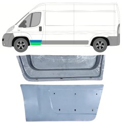 Priekšpuse durvju iekšējais un ārējais panelis priekš Citroen Jumper 2006-2025 / Kreisā / Komplekts 15403