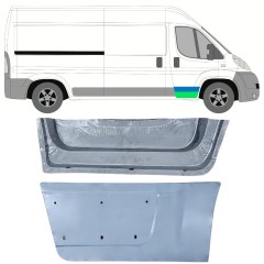 Priekšpuse durvju iekšējais un ārējais panelis priekš Fiat Ducato 2006-2025 / Labā / Komplekts 12004