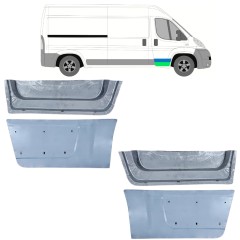 Priekšpuse durvju iekšējais un ārējais panelis priekš Peugeot Boxer 2006-2025 / Komplekts 14329