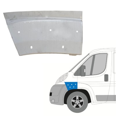 Priekšējā spārna daļa priekš Fiat Ducato 2006-2014 / Kreisā 14705