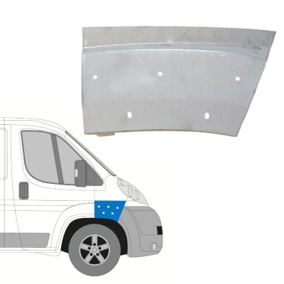 Priekšējā spārna daļa priekš Fiat Ducato 2006-2014 / Labā 14704