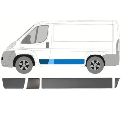 Sānu joslu komplekts priekš Fiat Ducato 2006-2014 / Kreisā / 15026