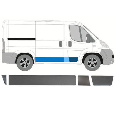 Sānu joslu komplekts priekš Fiat Ducato 2006-2014 / Labā / 15025