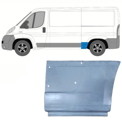Aizmugurējā arka priekš Fiat Ducato 2006-2014 / Kreisā 15112