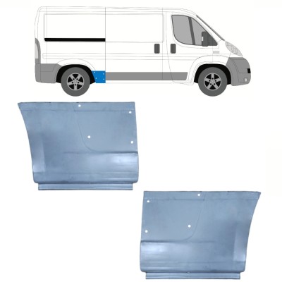 Aizmugurējā arka priekš Fiat Ducato 2006-2014 / Kreisais+Labais 15113