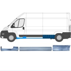 Remontdaļu komplekts priekš Peugeot Boxer 2006-2025 / Kreisā / 14341