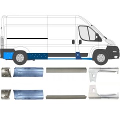 Slieksnis priekš Peugeot Boxer 2006-2026 / Kreisais+Labais / Komplekts 14162